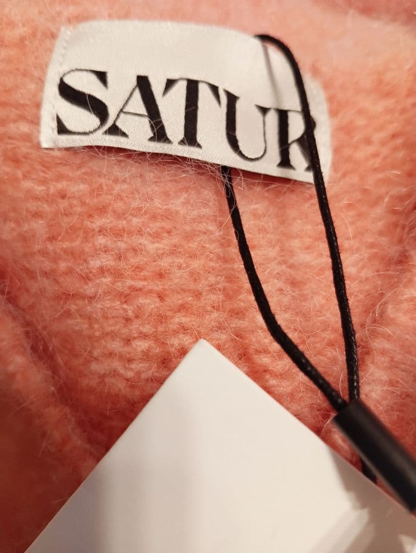 加*)様 【新品タグ付】SATUR セター 韓国トレンド モヘア混ニット ピンク