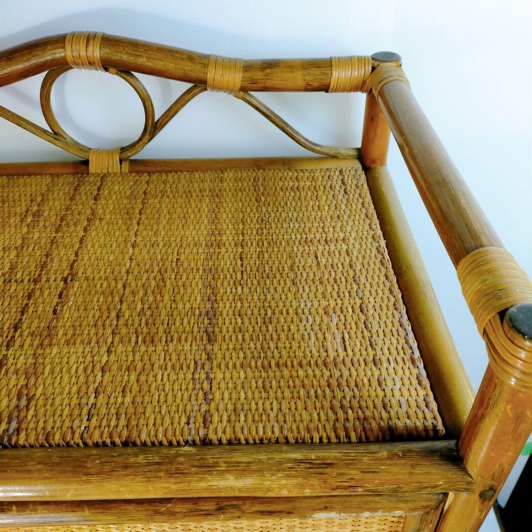 籐 ラタンチェスト 4段 収納 チェスト