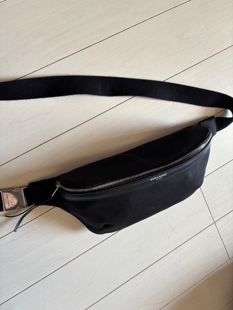 サンローラン SAINT LAURENT ボディバッグ ウエストバッグ 美品