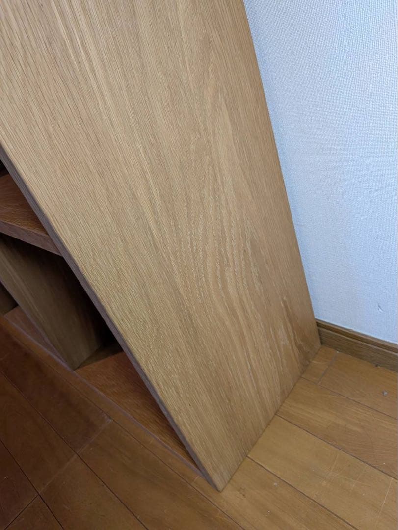 ■送料込■無印良品 スタッキングシェルフ 5×2 木製家具棚MUJIオーク材収納