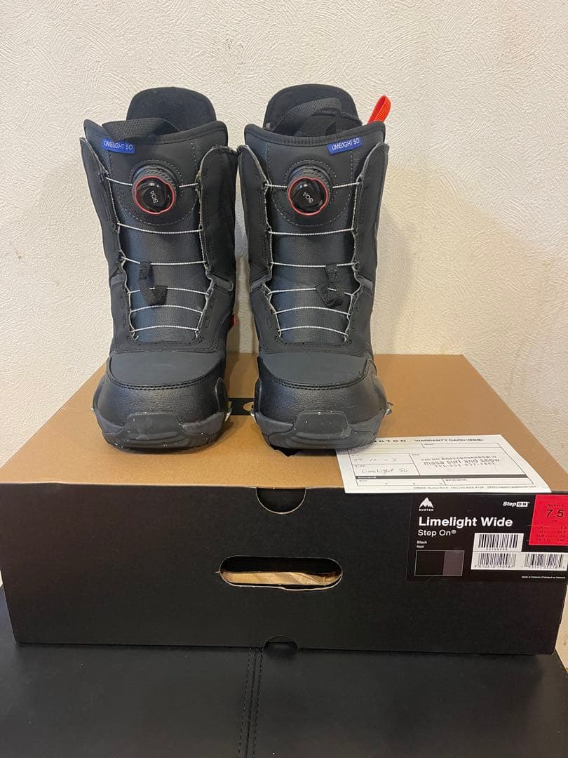 24-25 Burton バートン ライムライト ステップオン ワイド 24.5