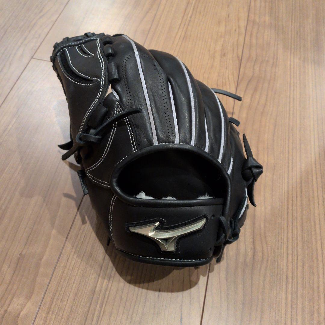 Mizuno ブラックレザー 野球グローブ