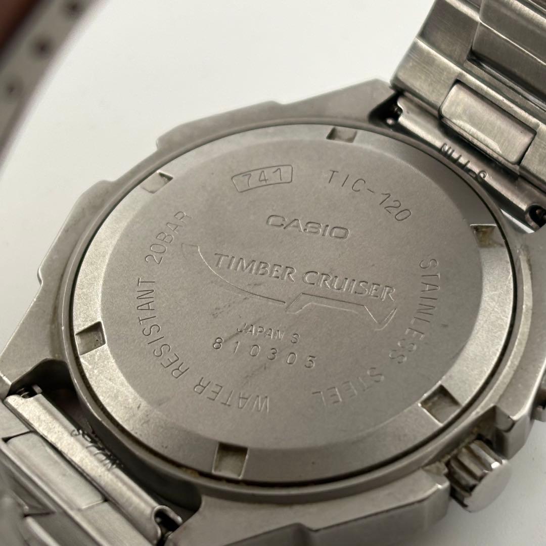 【希少】カシオ　ティンバー　クルーザー　tic-120 デジタル