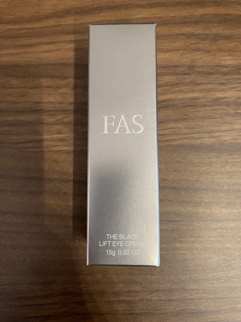 新品未使用　現品　FAS ザ ブラック リフトアイクリーム 15g