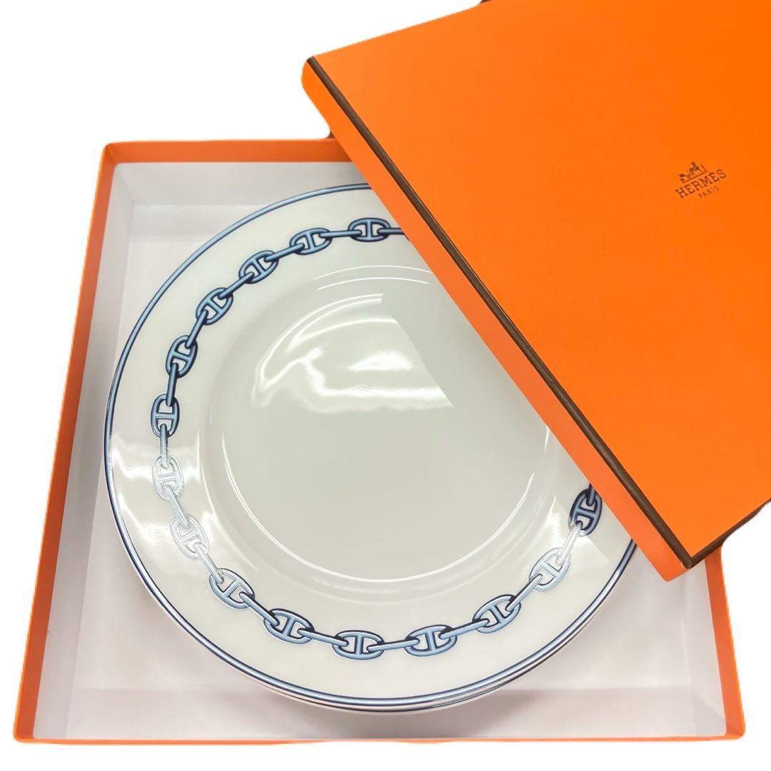 HERMES エルメス シェーヌダンクル プレート 22.5cm ×2枚