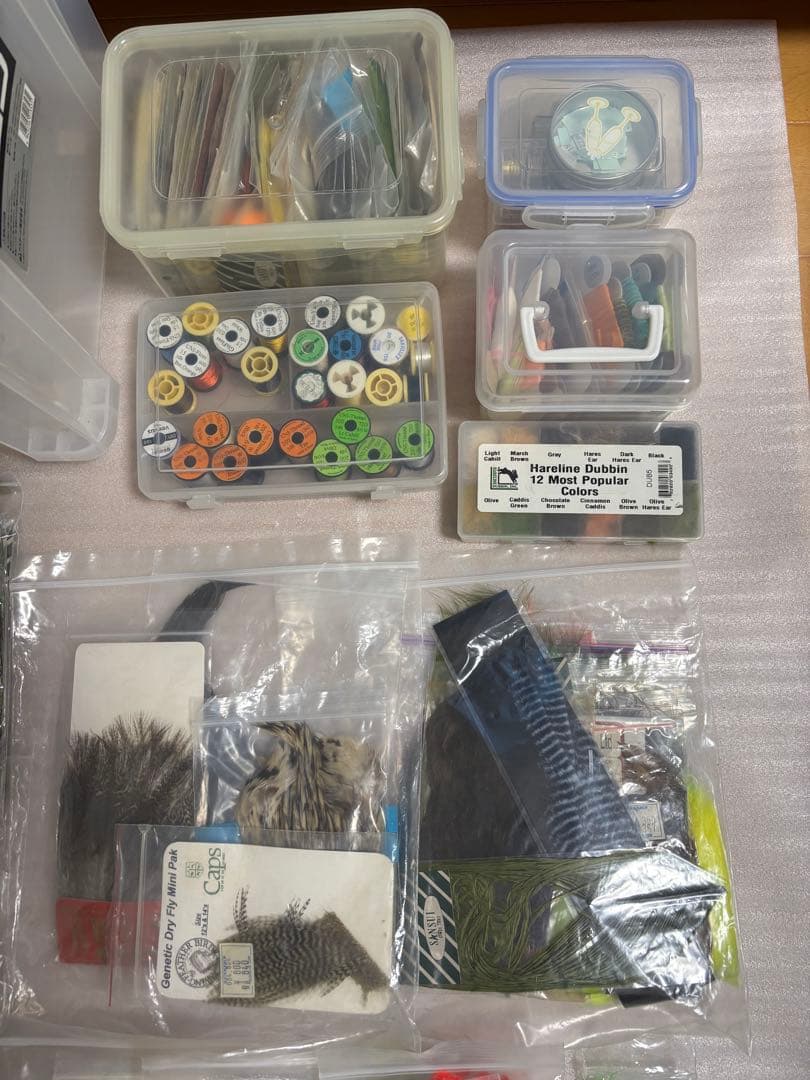 フライフィッシング FLY fishing マテリアル