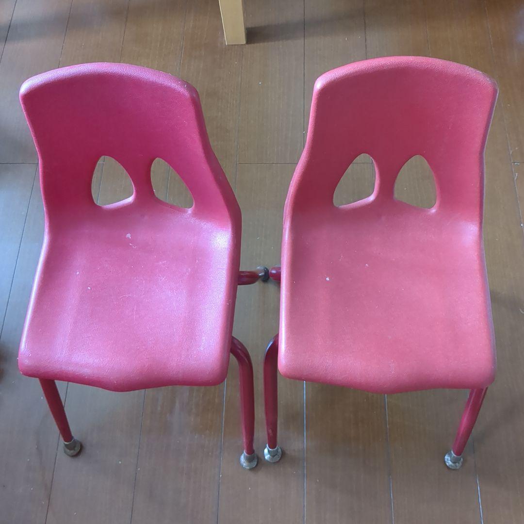 スタッキングチェア 2脚 メキシコ レトロ ポップ アンティーク ヴィンテージ