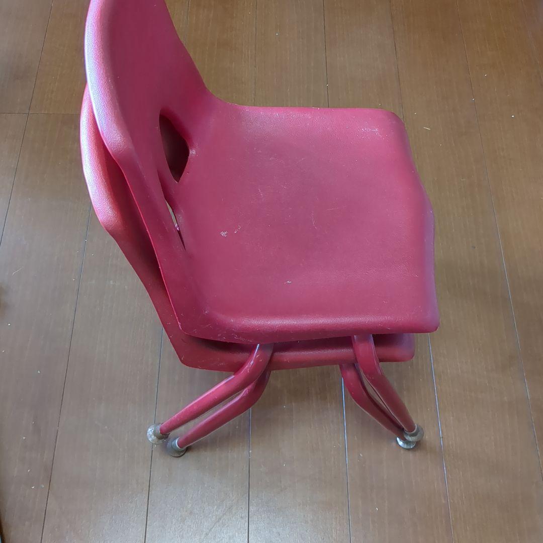 スタッキングチェア 2脚 メキシコ レトロ ポップ アンティーク ヴィンテージ