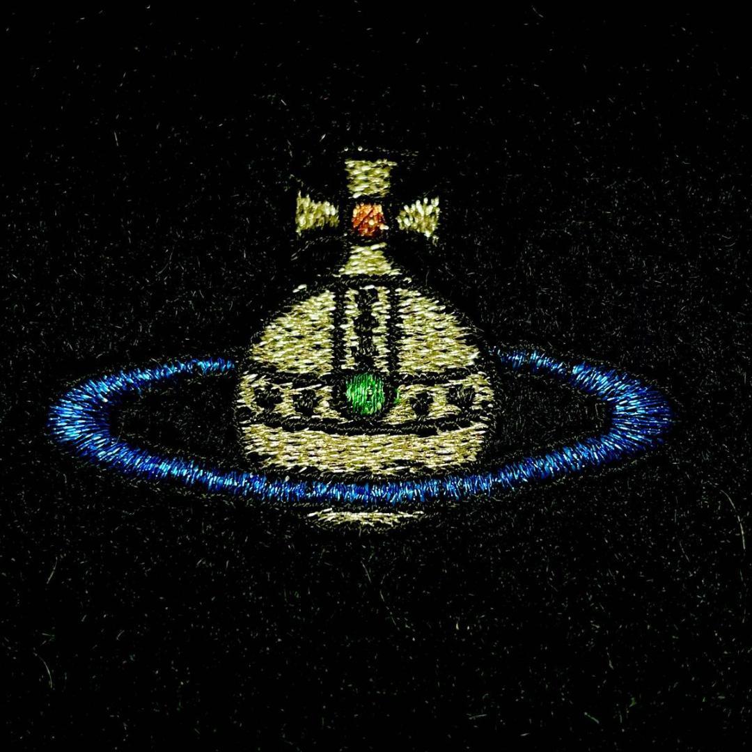 2.2万 未使用級 ヴィヴィアンウエストウッド カシミヤ100 刺繍 2way