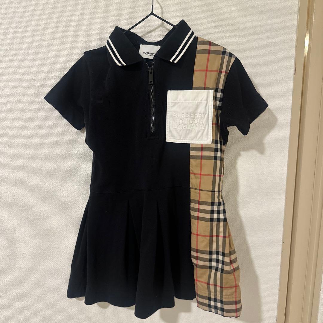 バーバリー　ワンピース　4Y 4歳　110 半袖