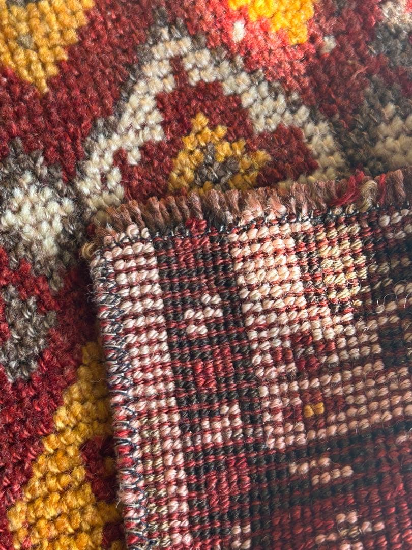 Earth color トルコ　ヴィンテージ　ラグ　トルコラグ　ウール