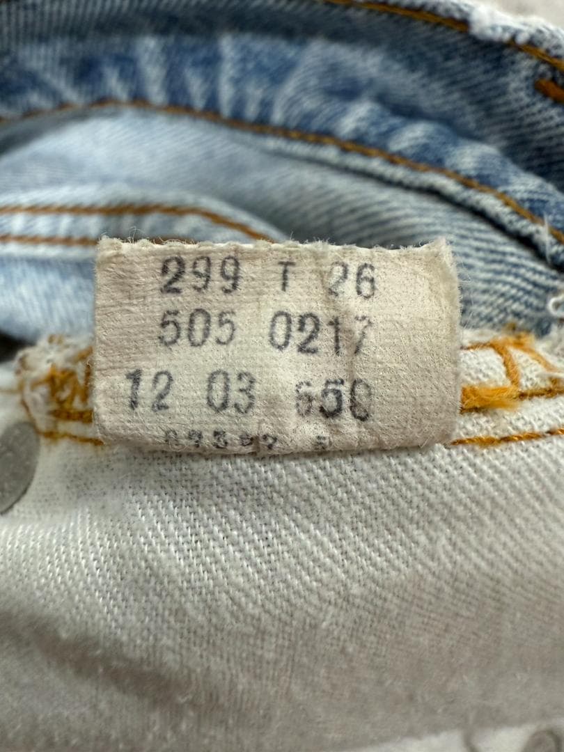 【お買い得★】Levi's リーバイス/505/66後期/W29/80s/ヒゲ