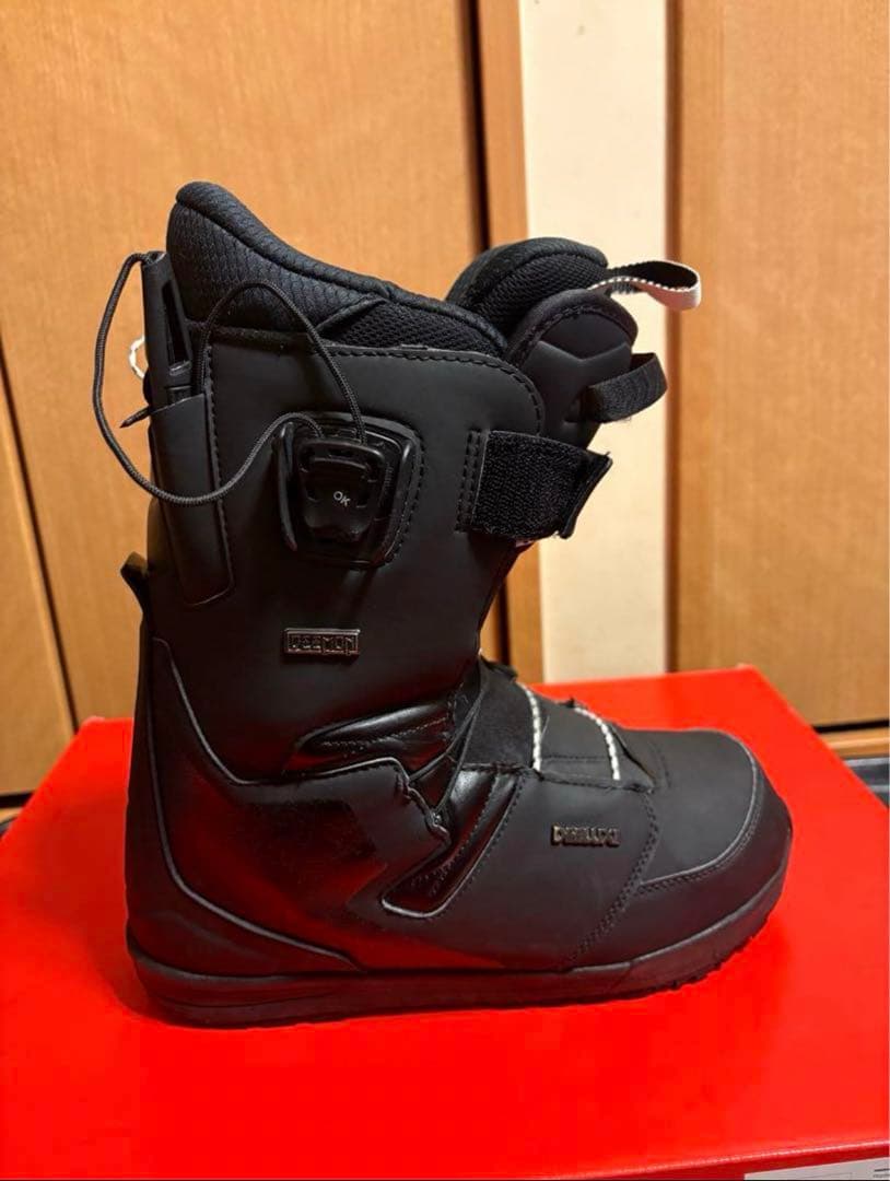 美品 DEELUXE DEEMON スノーボードブーツ ブラック 27.5センチ