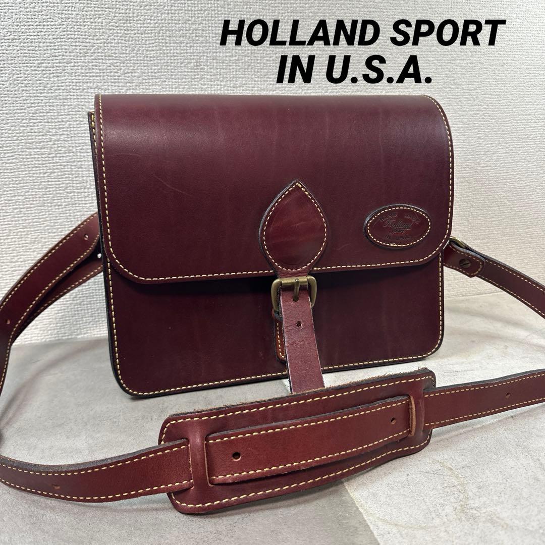 HOLLAND SPORT IN U.S.A HAND MADE ショルダー