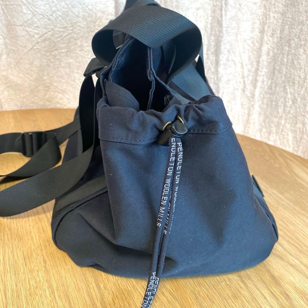 ペンドルトン MOTHER'S TOTE ブラック　MARIE さんコラボ