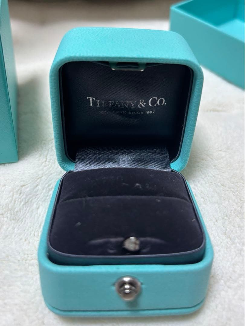 早い者勝ち 美品Tiffany&Co.ラブストラックハートタグリング6.5号