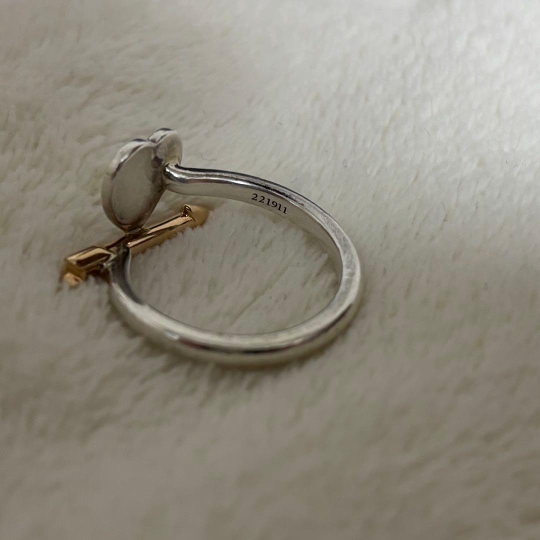 早い者勝ち 美品Tiffany&Co.ラブストラックハートタグリング6.5号