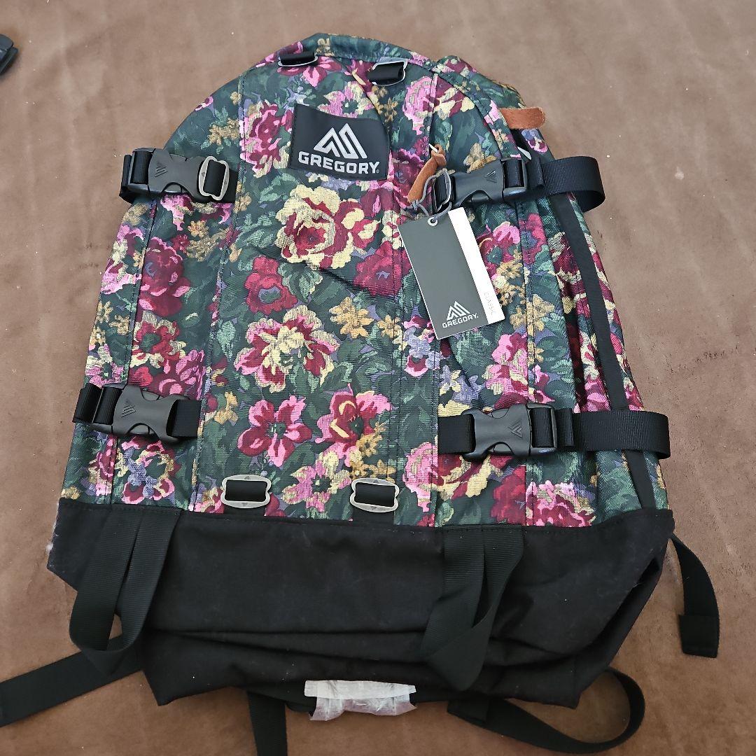 未使用　GREGORY フラワーパターンリュック