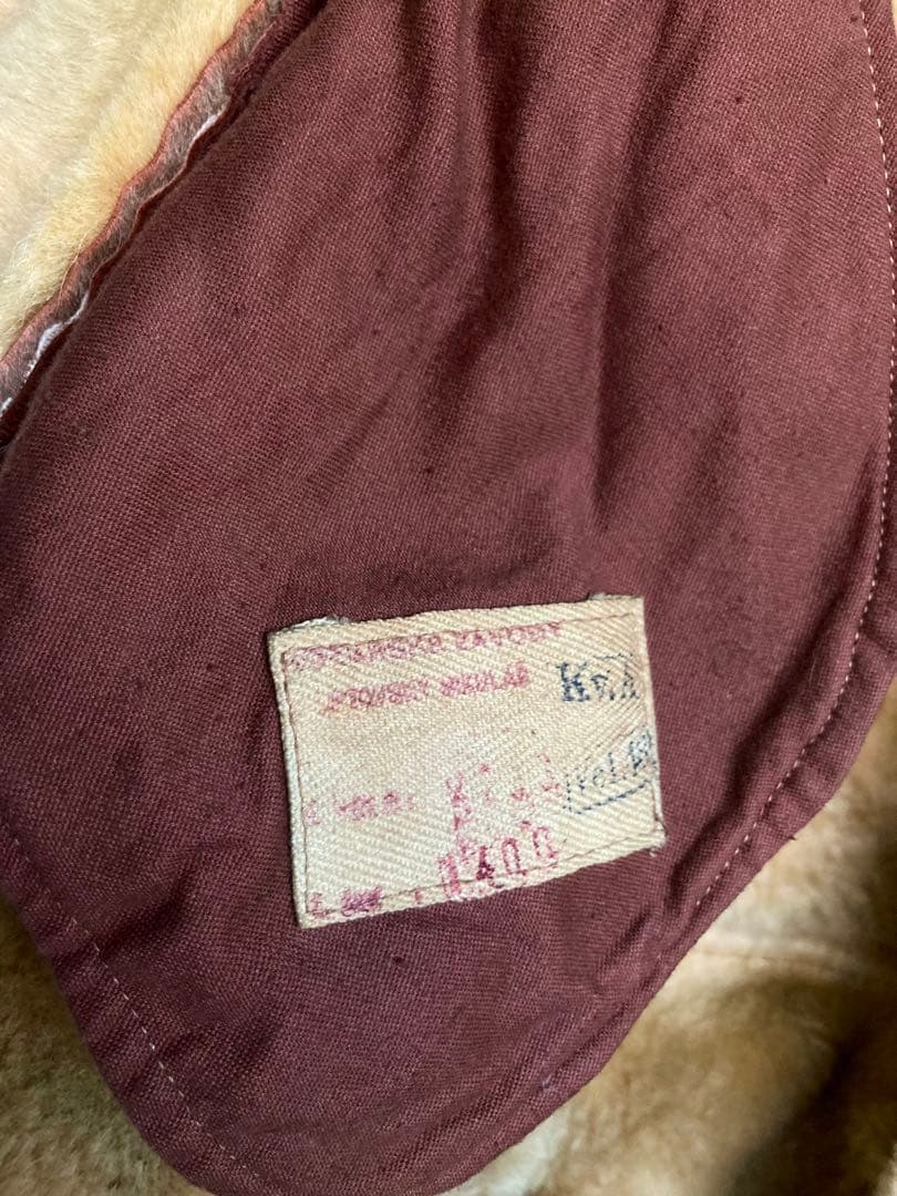 ジャケット・アウター 50s Unknown Euro Military Sheepskin Coat