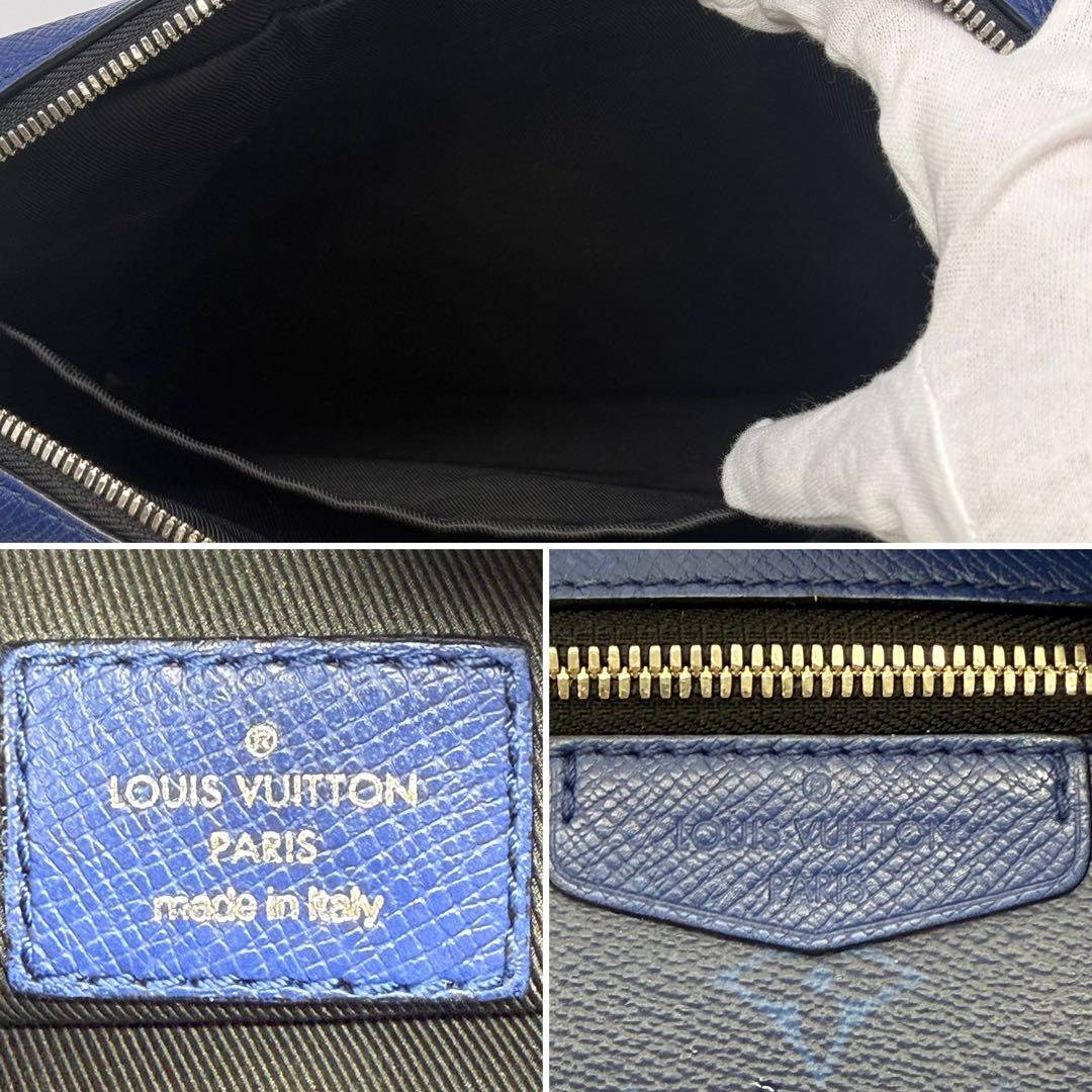 極美品鑑定済み✨ルイヴィトン タイガラマ メッセンジャーPM ショルダーバッグ青