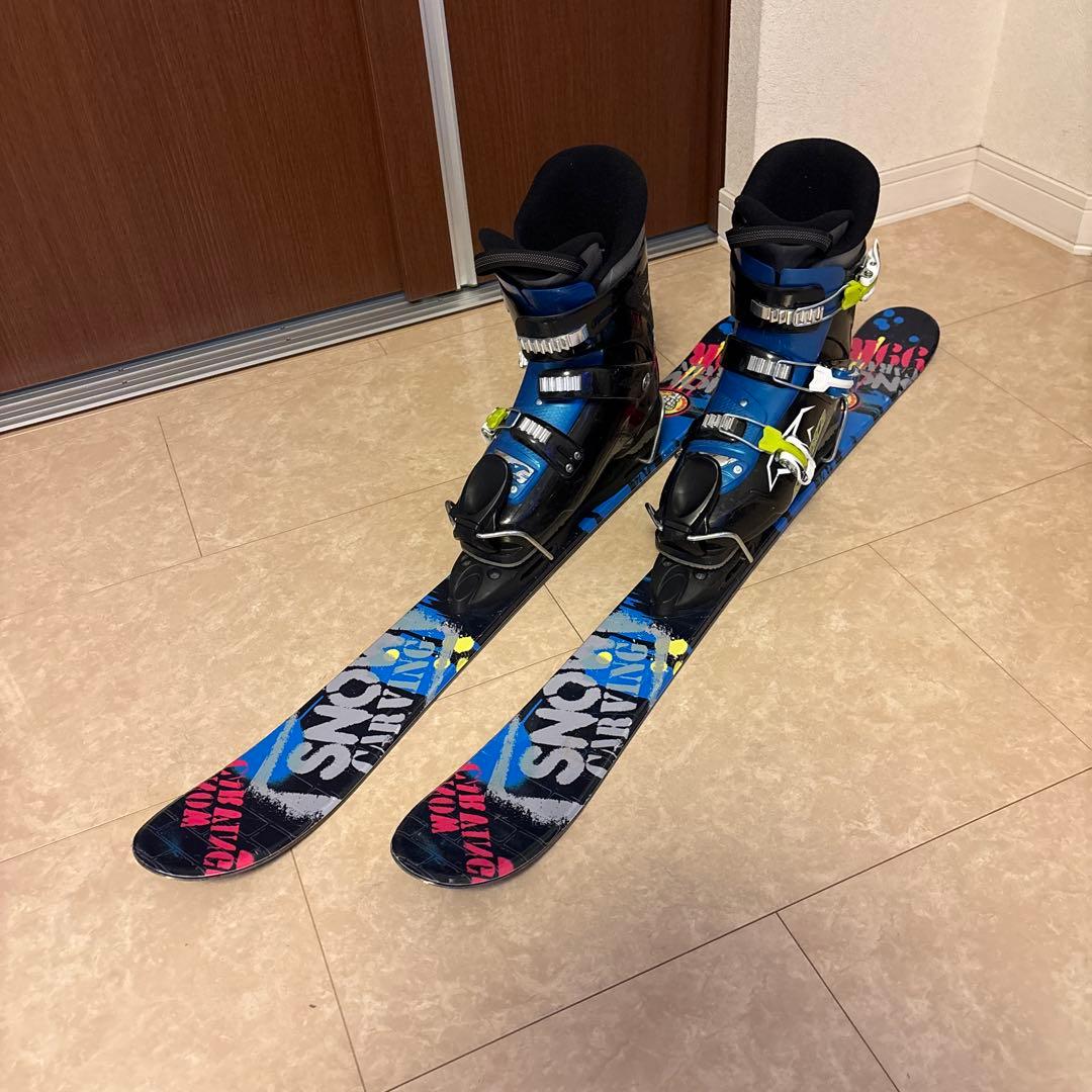Carving スノーカービング ショートスキー 99cm ファンスキー