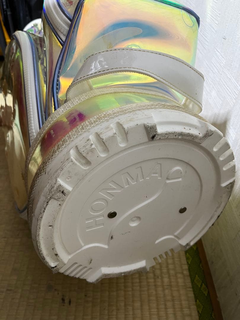 稀少品！HONMA ホンマ　スケルトン クリアキャディバッグ CB12060