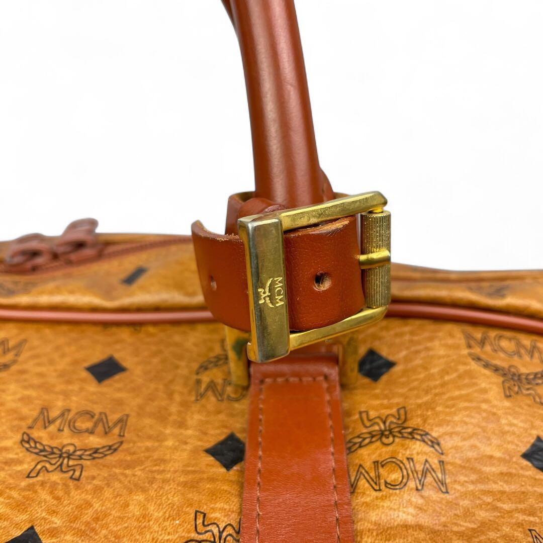 美品　MCM ボストンバッグ　旅行バッグ　ヴィセトス　モノグラム　ショルダー