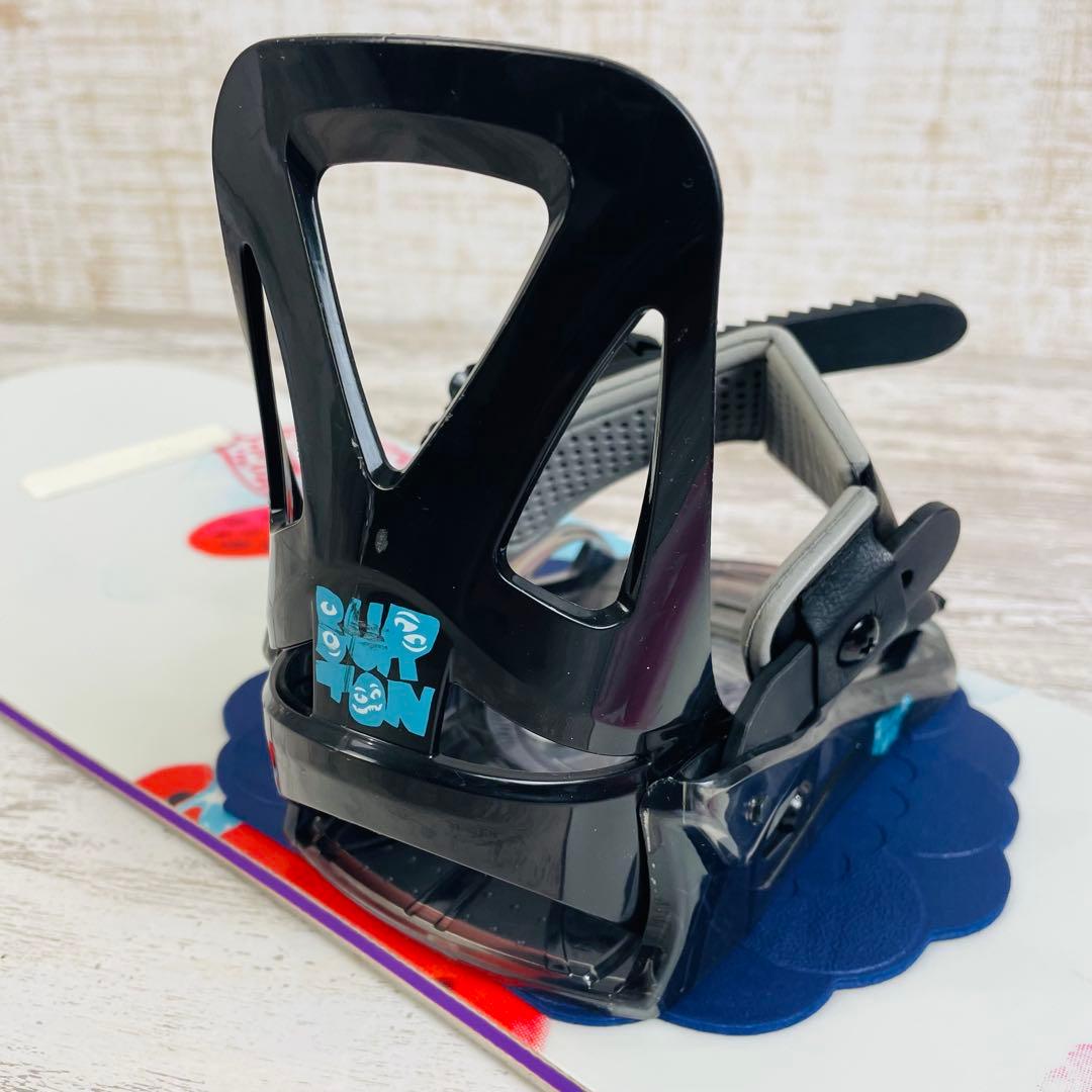 Burton チクレット100&ビンディング&ブーツ　キッズ　スノーボードセット