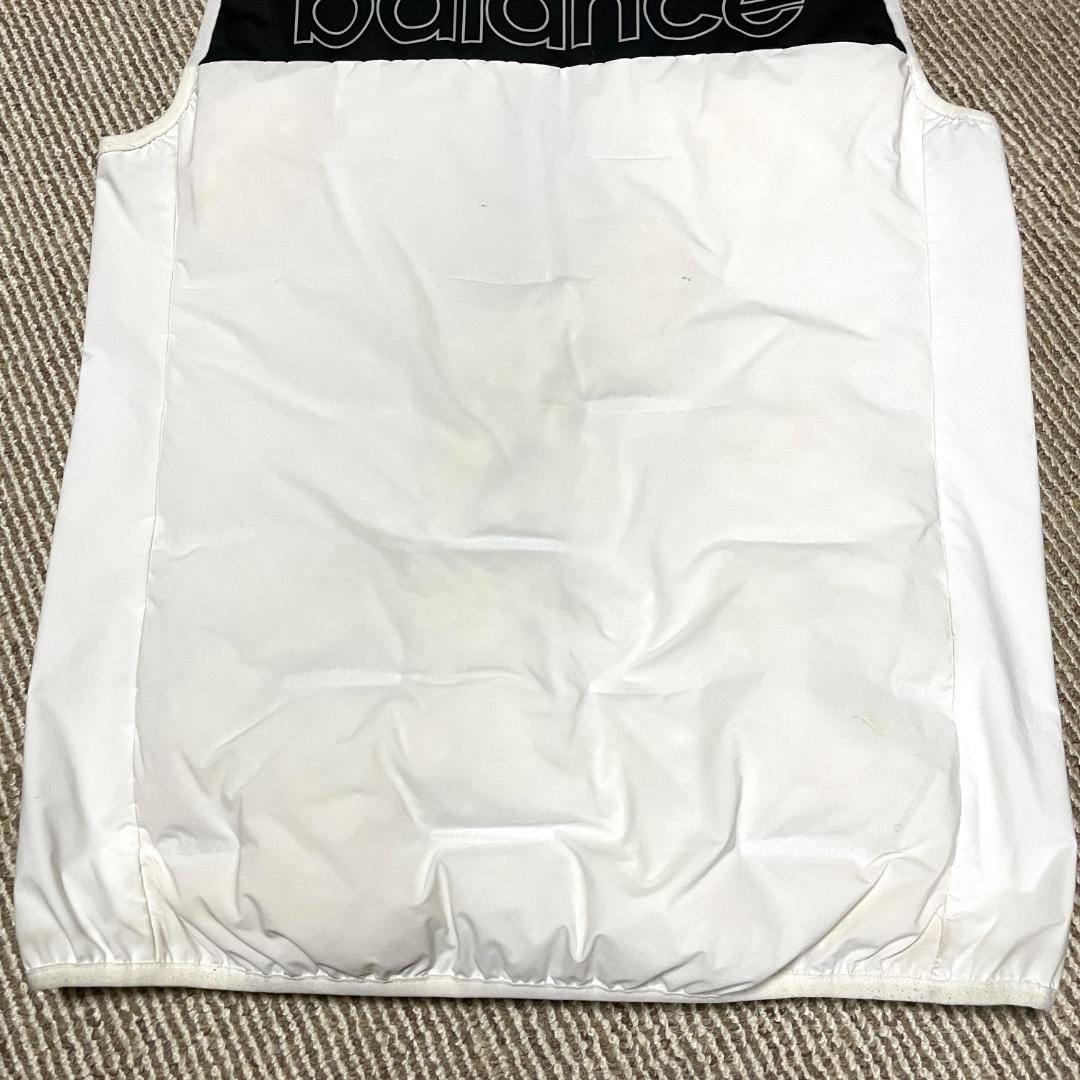 【フォロー割】 良品 ニューバランスゴルフ ダウンベスト サイズ4 ホワイト系