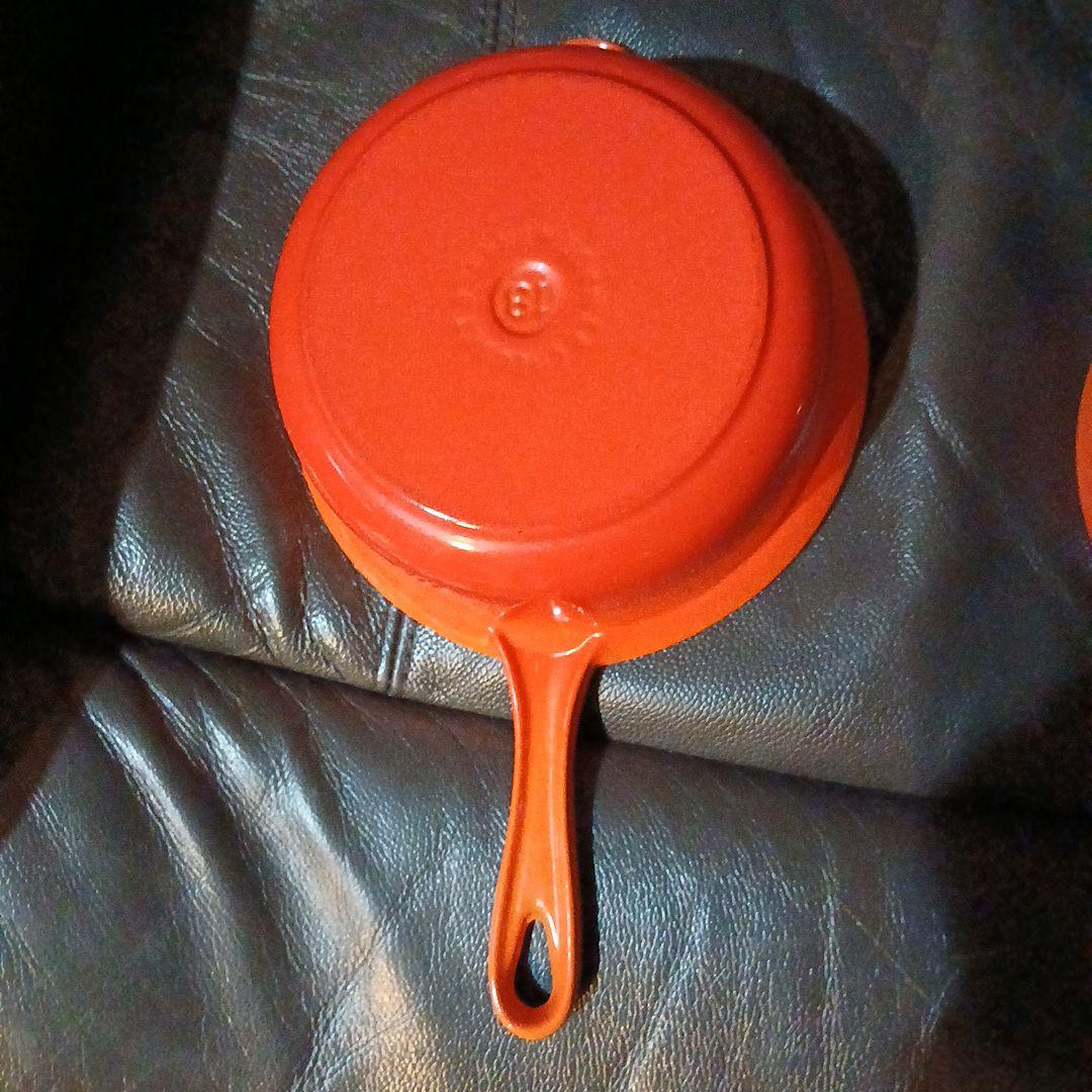 未使用　ルクルーゼ　マルチファンクション　オレンジ　18センチ　廃盤