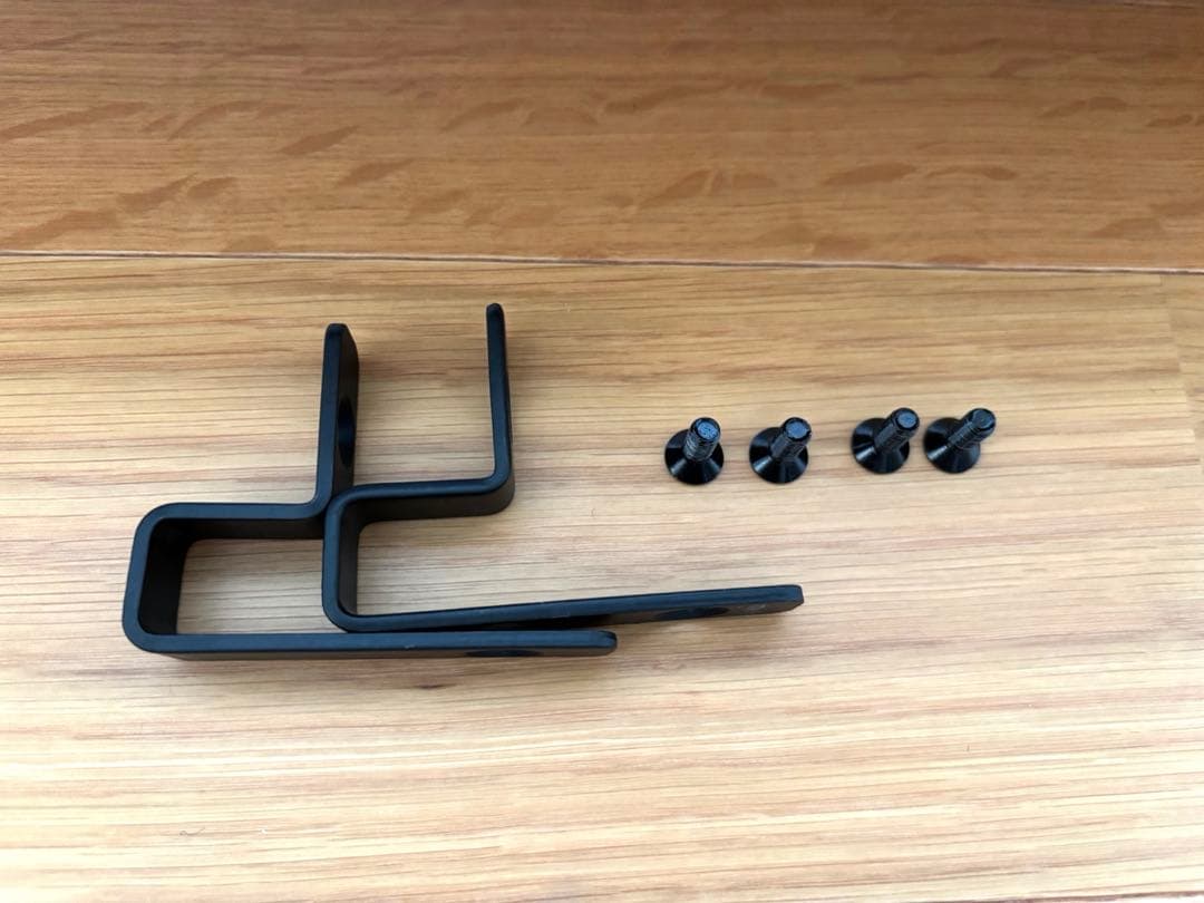 無印良品　オーク無垢材デスク用上置き棚