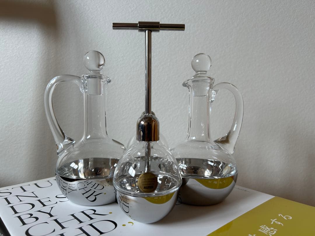 ALESSI Christopher Dresser コンディメントセット