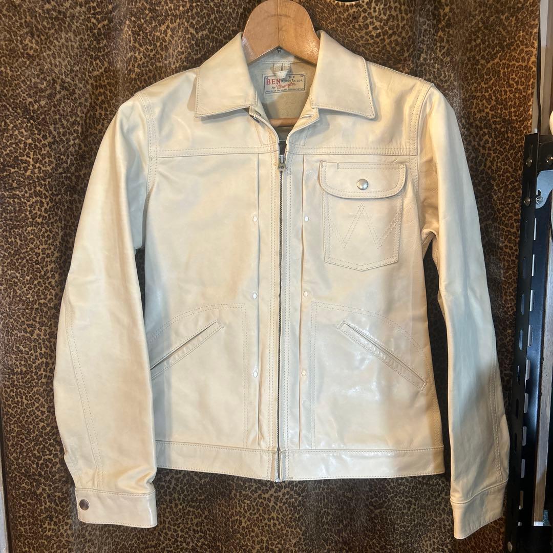 BEN  TAILOR レザージャケット BIGIラングラーコラボ中古