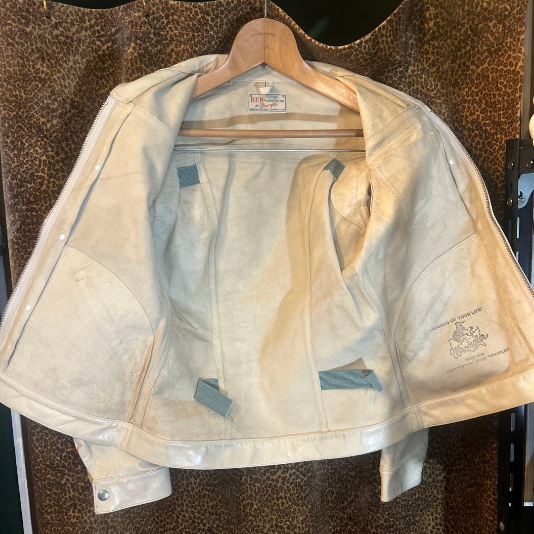 BEN  TAILOR レザージャケット BIGIラングラーコラボ中古