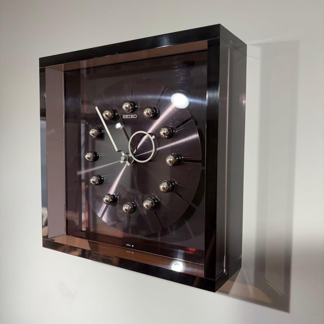 SIEKO ヴィンテージ　壁掛時計　レトロモダン