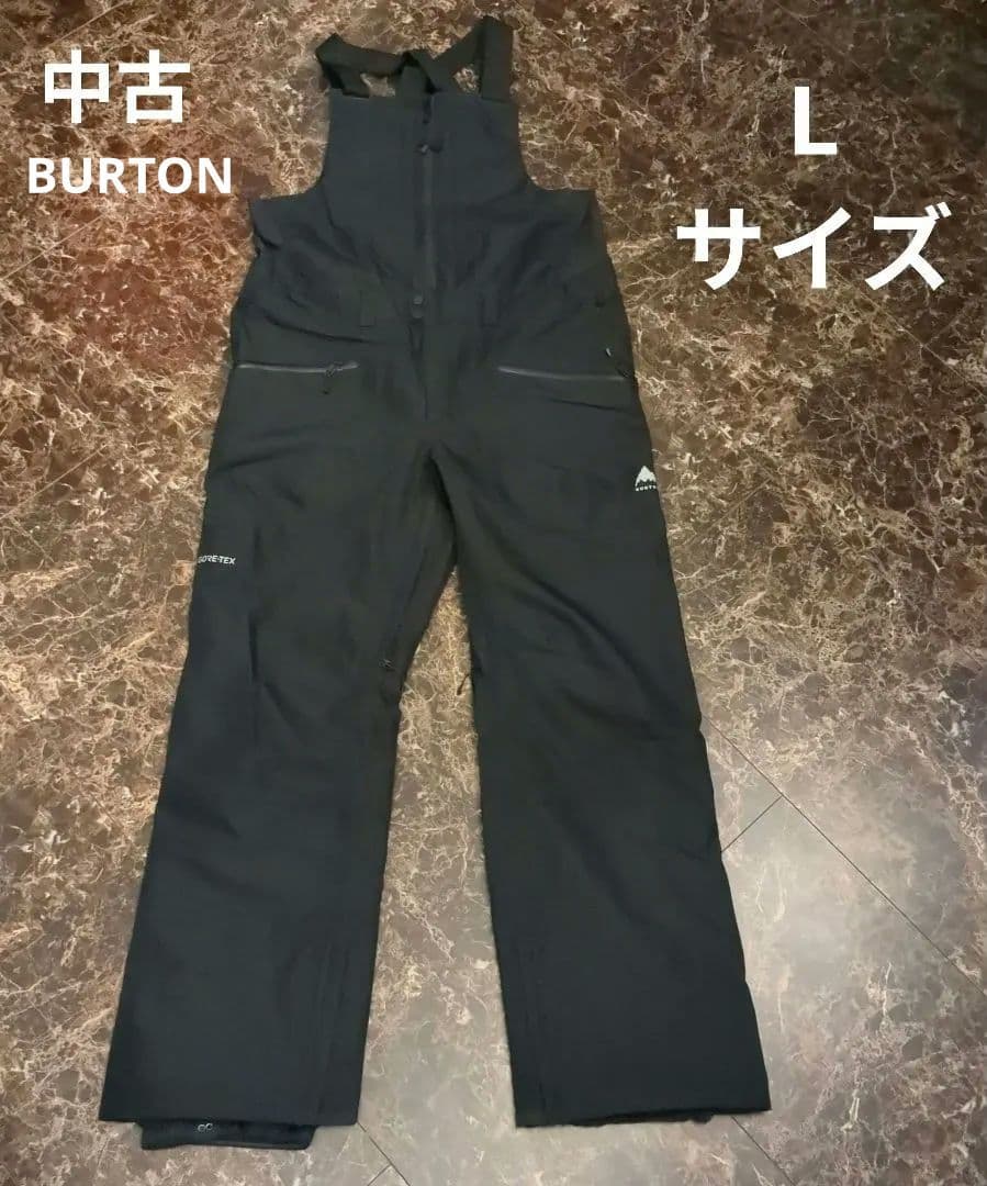 BURTON GORE-TEX ビブパンツ Lサイズ 中古