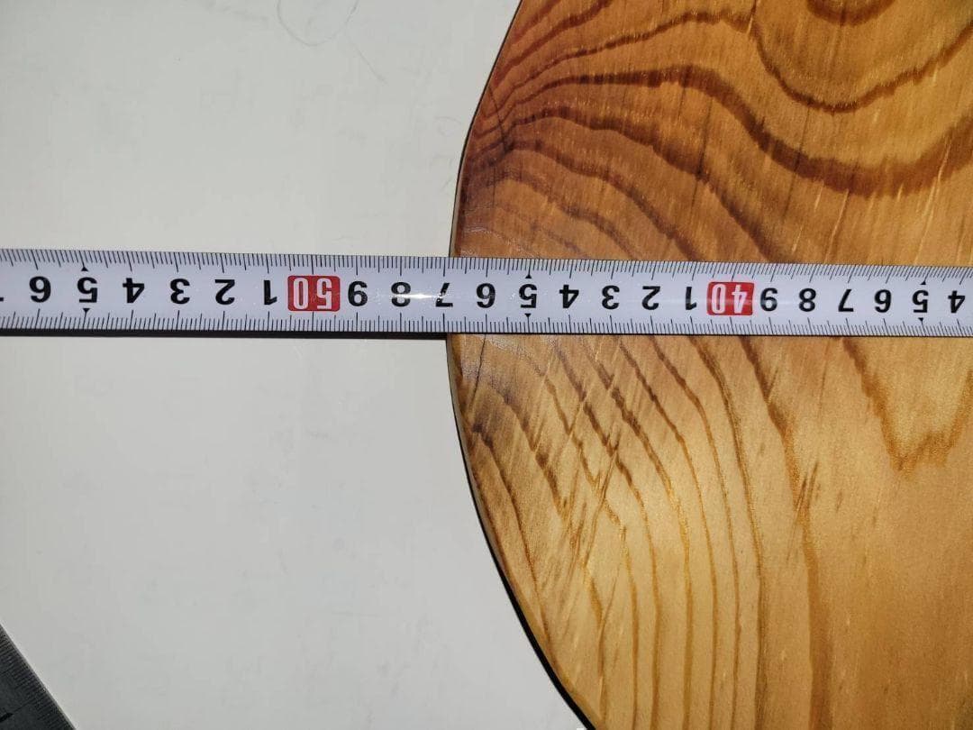 特大　肥え松　こえまつ　一枚板　小判形　カッティングボード　まな板　無垢材無節