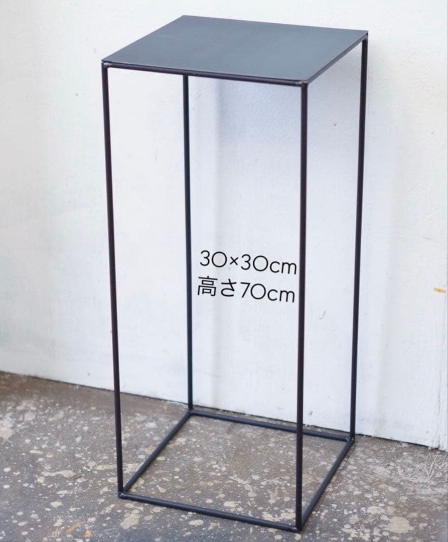 値下中！3台セット！アイアン什器　鉄家具　アイアン家具　アイアンラック　展示台