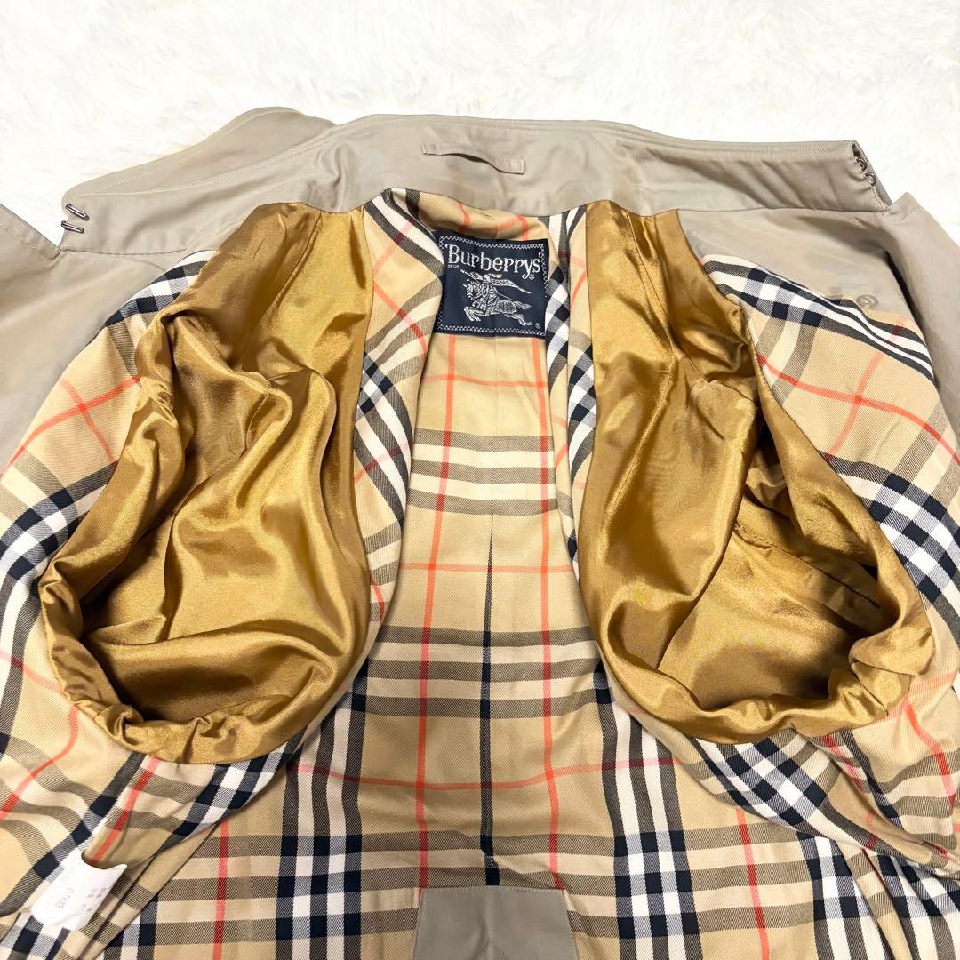 【ロング丈】 Burberry バーバリー トレンチコート ベルト ノバチェック