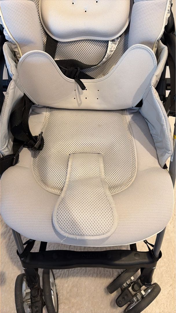 Aprica ラクーナビッテ クッション レザー 両対面 ベビーカー A型