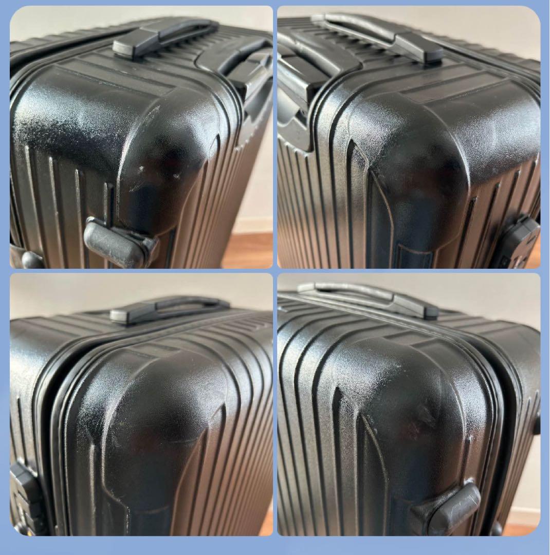 RIMOWA サルサ　キャリーケース　マットブラック　63L