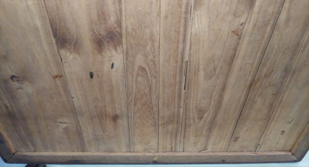 【匿名配送＆送料込】木製　箱火鉢 アンティーク 古道具　手あぶり