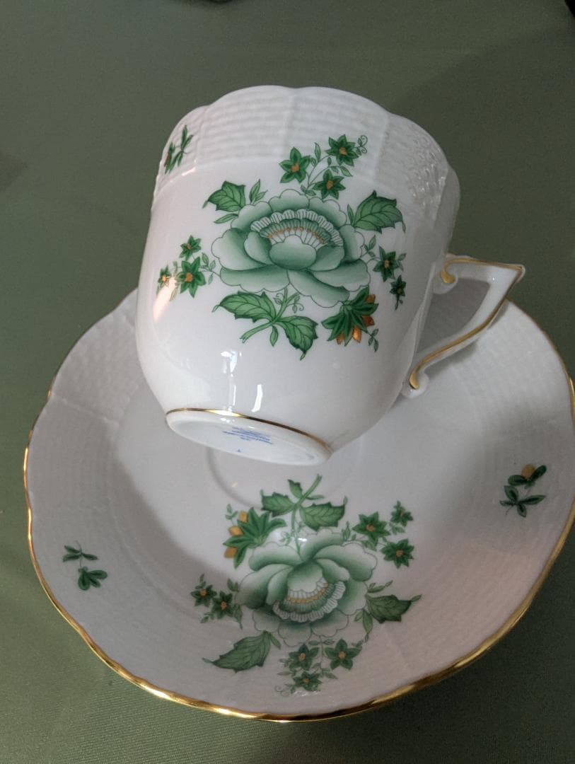 ヘレンド　南京ブーケコーヒーカップ