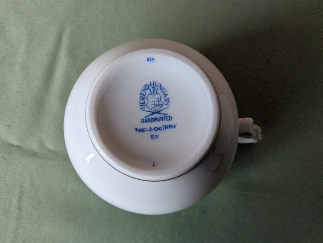 ヘレンド　南京ブーケコーヒーカップ