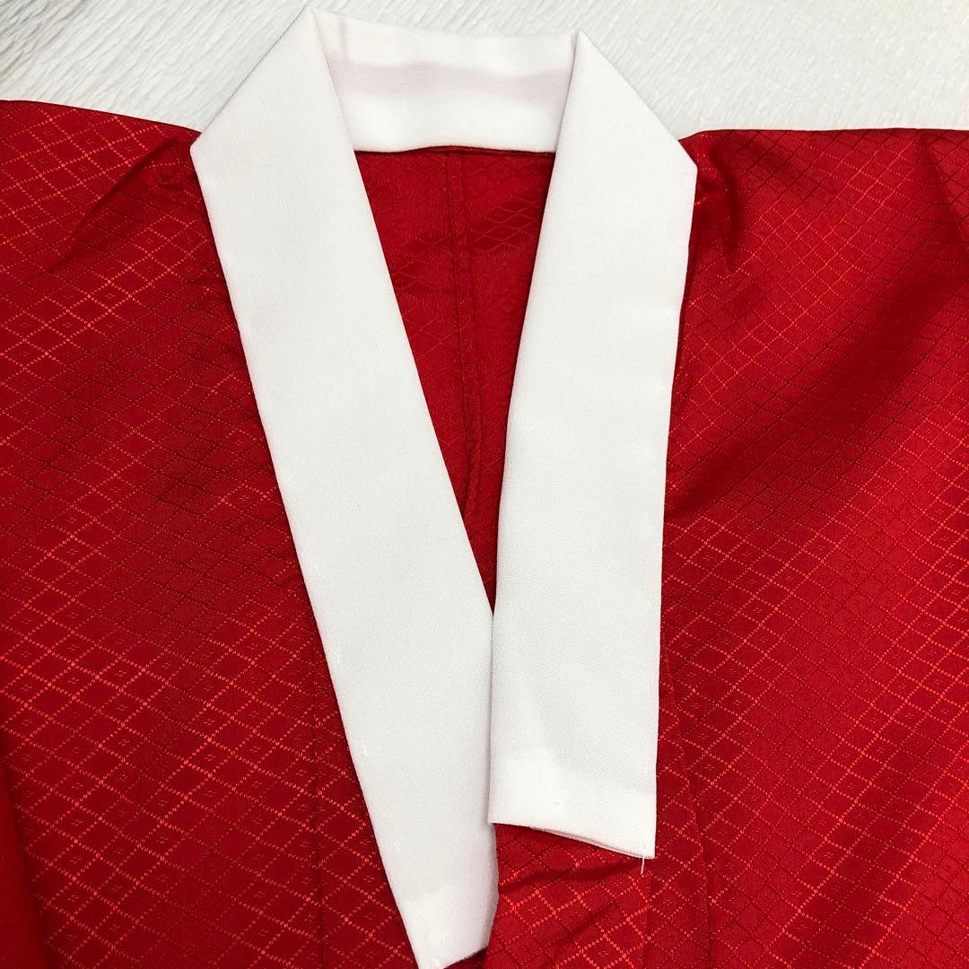 七五三　女の子　7歳　花夢二ブランド 着物　帯　小物　セット　四つ身