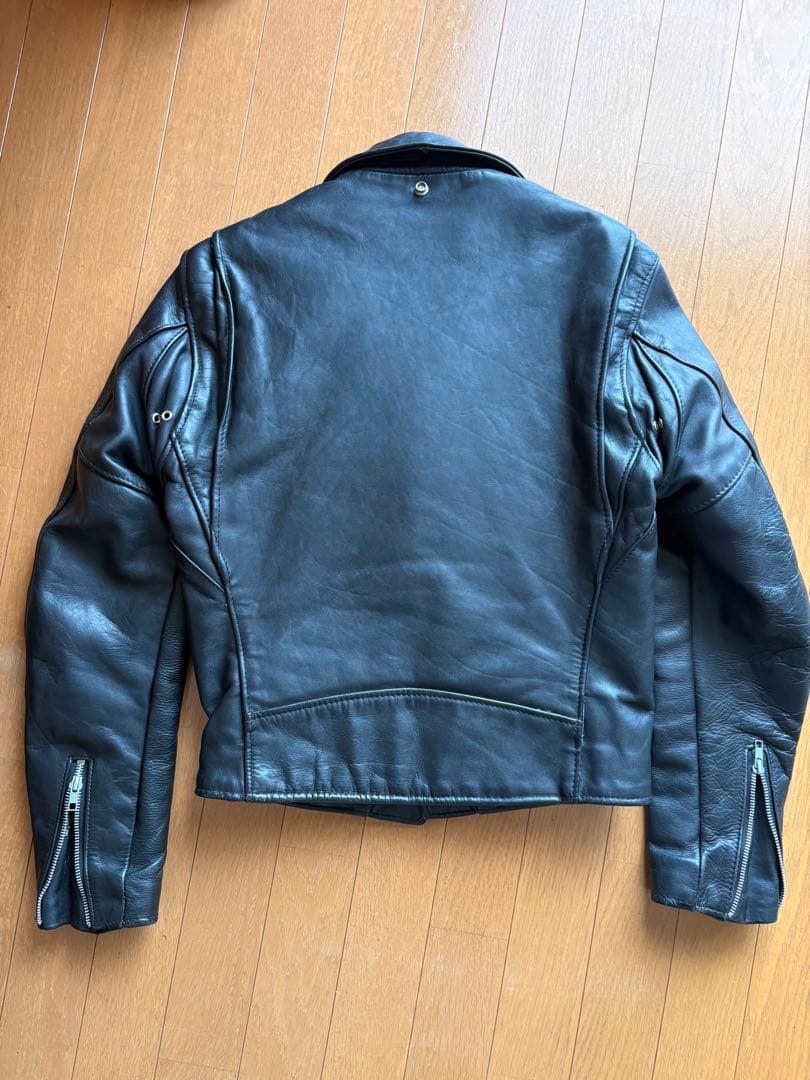 最終値下げカスタム Schott 618 ダブルライダースジャケット 34