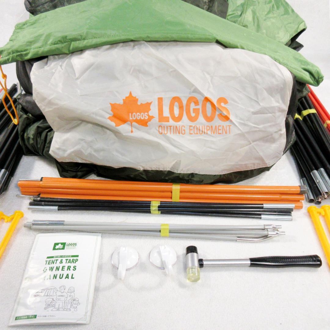 ✨大型 4.55×3m/車と接続可✨ ロゴス neosPANEL ドゥーブル L