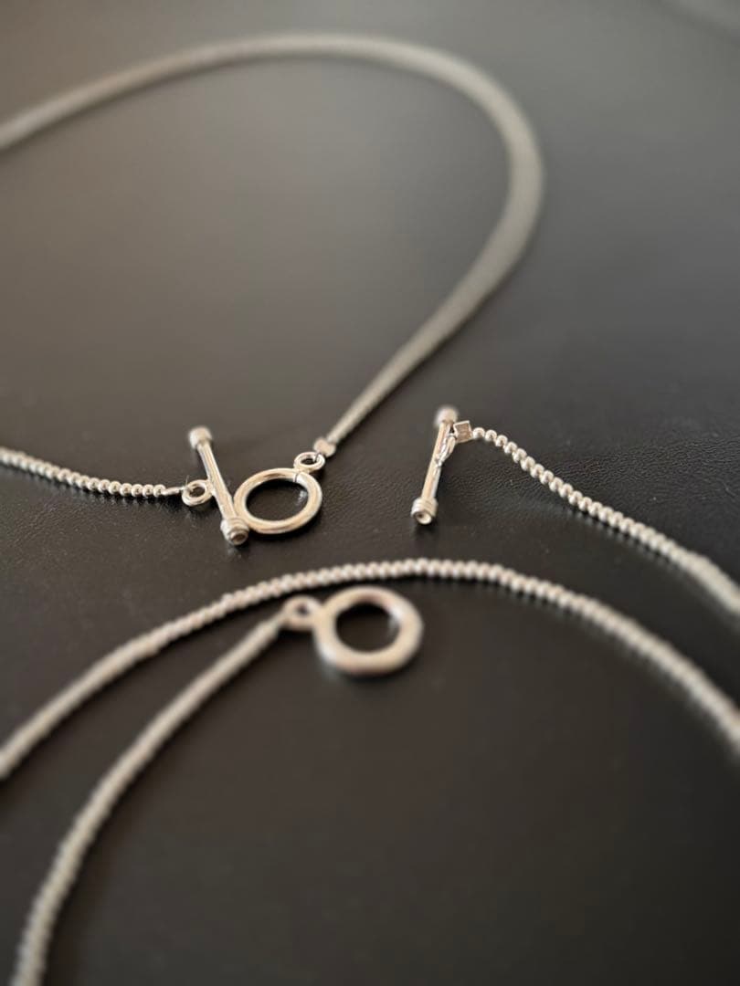 アクセサリー INTERIM TAXCO SILVER PAIR NECKLACE