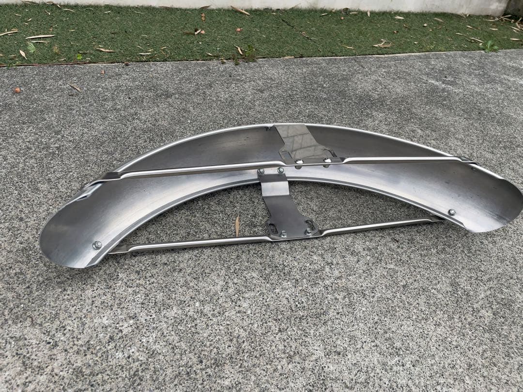 SR400 アルミ フロントフェンダー