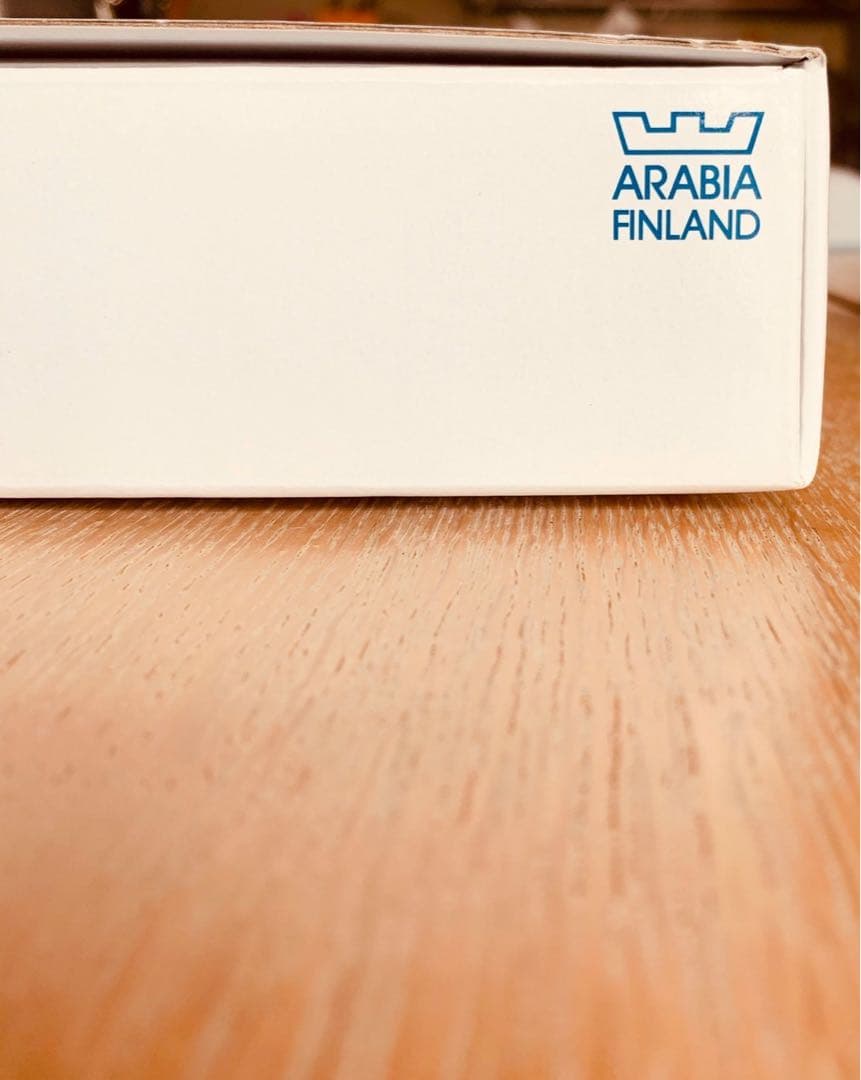 【送料無料】アラビア　140年記念プレート　　2枚セット　箱入り　希少